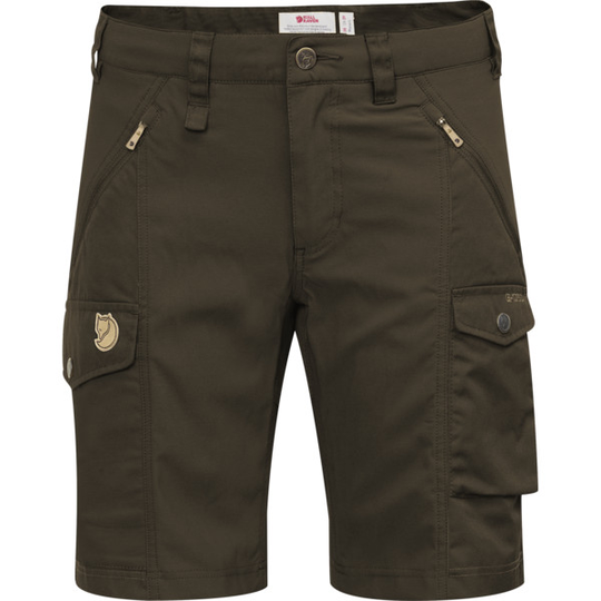 Fjällräven Nikka Shorts Curved W - Black - Naiset - 34 - Partioaitta