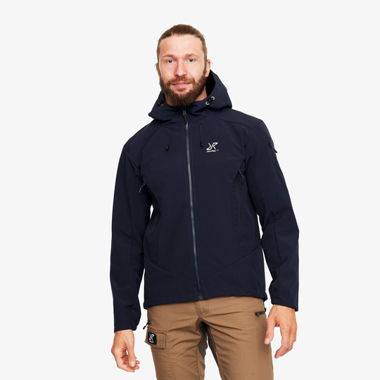 Reckon Softshell Jacket Miehet Peacemaker Blue, Koko:2XL - > Softshell-takit