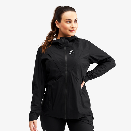 Typhoon Jacket Naiset Black, Koko:L - Ulkoilutakki, Kuoritakki & Tuulitakki