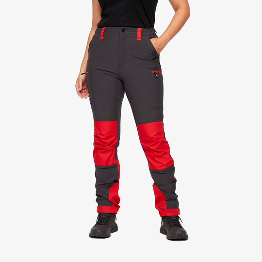 Nordwand Highwaist Stretch Pants Naiset Mars Red, Koko:XL -