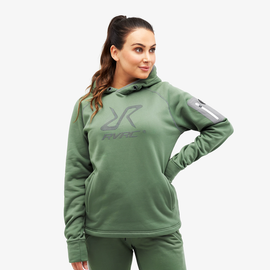 Bivouac Hoodie Naiset Dusty Green, Koko:L - > Paidat > Hupparit