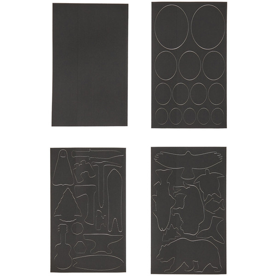 Patagonia Worn Wear Patch Kit - Black - Unisex - OneSize - Partioaitta