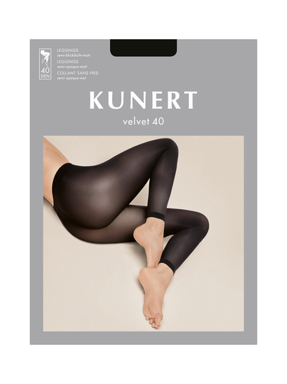 Long velvet 40 den -leggingsit
