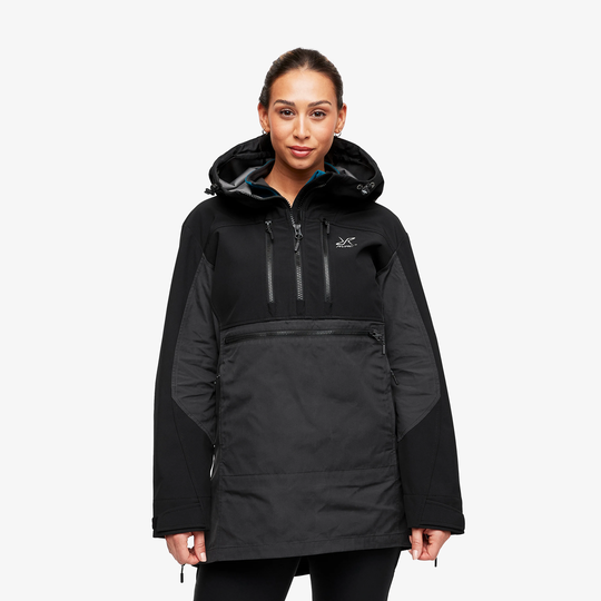 Outdoor Anorak Naiset Jetblack, Koko:M - Ulkoilutakki, Kuoritakki & Tuulitakki