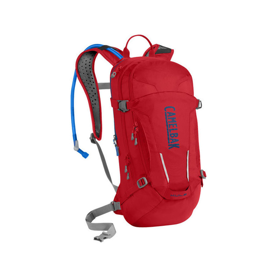 CamelBak MULE 9L+3L Red juomareppu, Crux säiliöllä