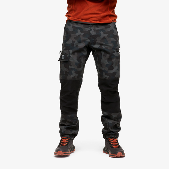 Nordwand Pants Miehet Anthracite Camo, Koko:XL - Ulkoiluhousut, Vaellushousut & Retkeilyhousut