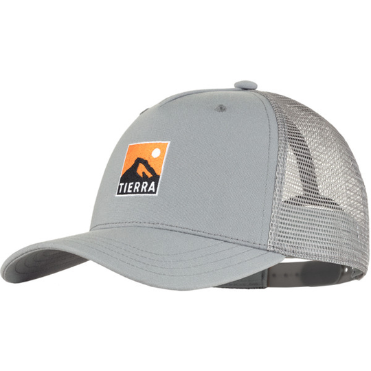 Tierra Mountain Trucker Cap - Grey - Unisex - One Size - Partioaitta
