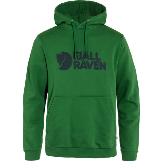 Fjällräven Fjällräven Logo Hoodie M - Palm Green - Miehet - L - Partioaitta