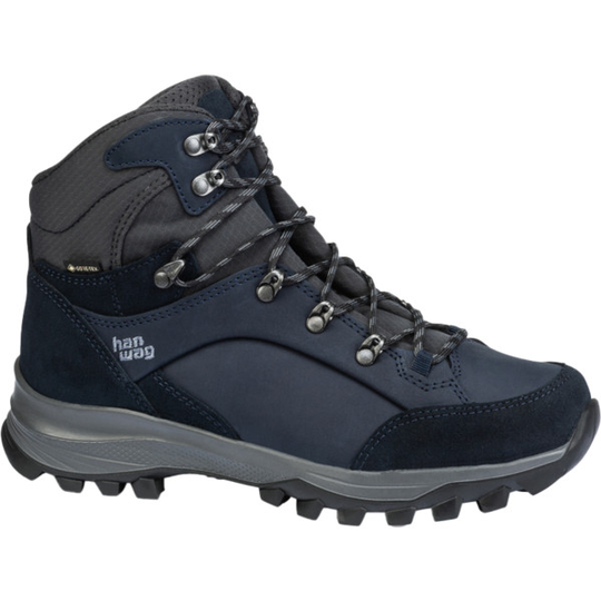 Hanwag Banks Lady Gtx - Navy/asphalt - Naiset - 3,5 - Partioaitta