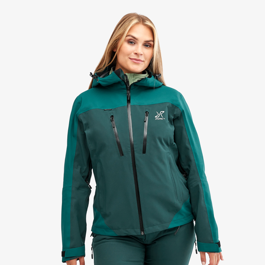 Silence Proshell Jacket Naiset Deep Teal 2.0, Koko:L - Ulkoilutakki, Kuoritakki & Tuulitakki