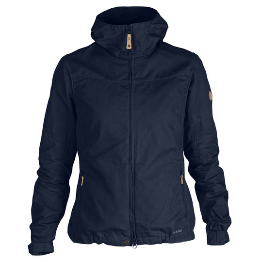 Fjällräven Stina Jacket W - Dark Navy - Naiset - L - Partioaitta