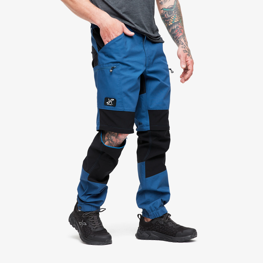 Nordwand Pro Zip-off Pants Miehet Dark Blue, Koko:L - Zip-off-housut