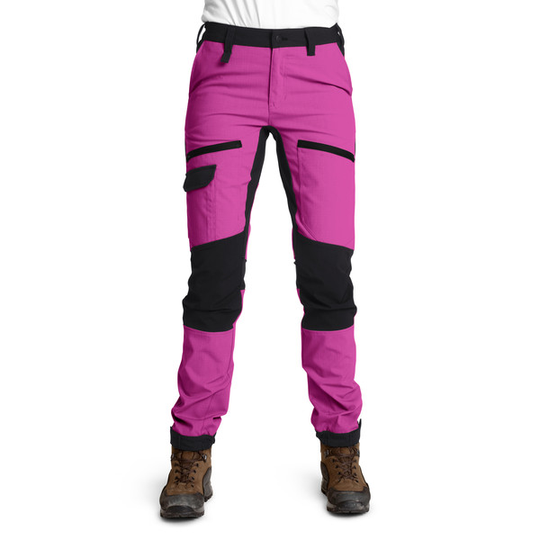 Is Not Enough Medea Trekking Pants - Fuchsia Red - Naiset - XS - Partioaitta