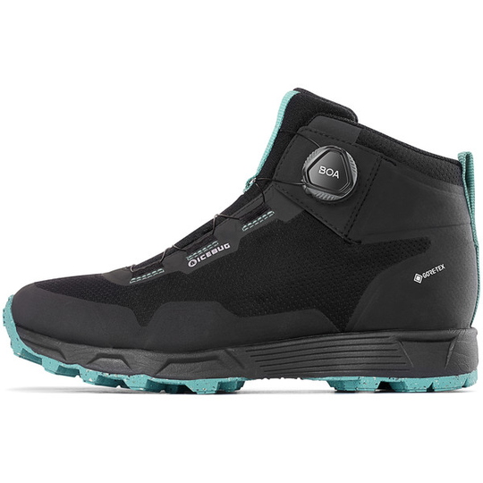Icebug Rover Mid W Rb9x Gtx - Black/mint - Naiset - US 6,5 - Partioaitta