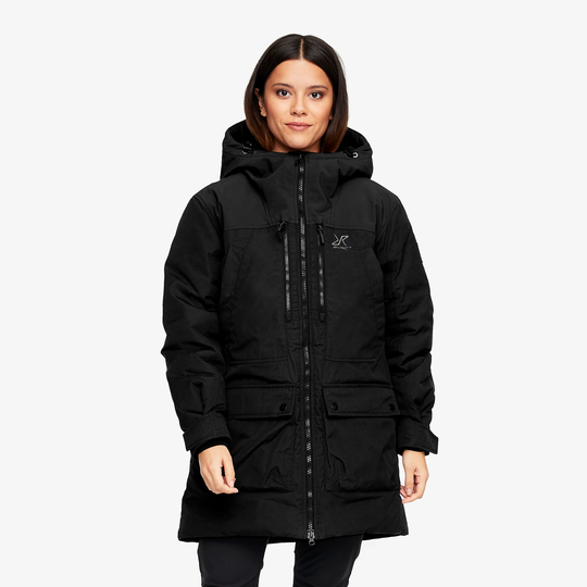 Outdoor Parka Naiset Black, Koko:XL - Ulkoilutakki, Kuoritakki & Tuulitakki