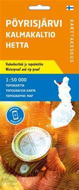Karttakeskus Pöyrisjärvi Kalmakaltio Hetta