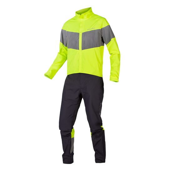 Endura Urban Luminite Waterproof One Piece - Neon-gelb - Miehet - XS - Partioaitta