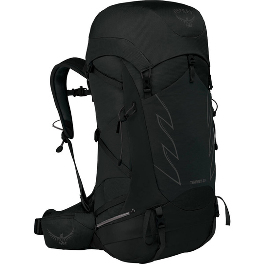 Osprey Tempest 40 - Stealth Black - Naiset - M/L - Partioaitta