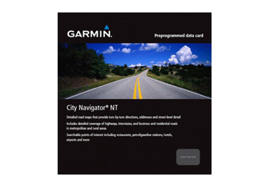 Garmin Ranska + Beneluxmaat Garmin City Navigator® Europe NT - MICROSD™/SD™ CARD, Kartat & Ohjelmistot