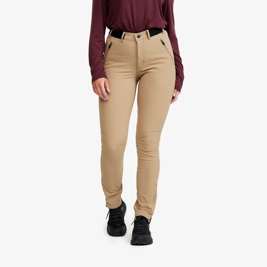 Daybreak Pants Naiset Khaki, Koko:L - Ulkoilufarkut