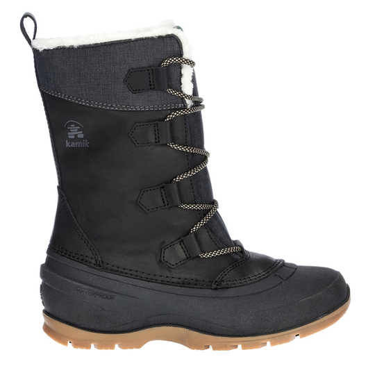 Kamik Snowgem - Black-noir - Naiset - 37 - Partioaitta