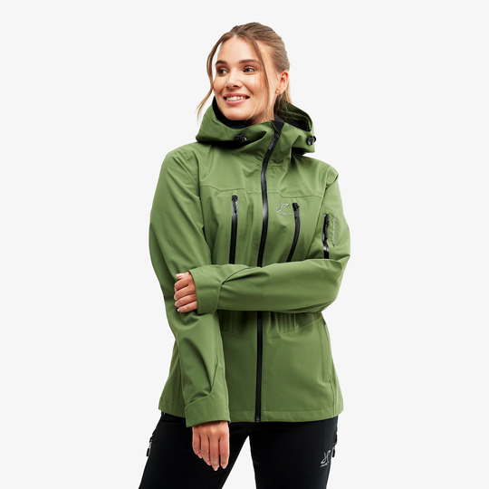 Whisper Jacket Naiset Bronze Green, Koko:L - Ulkoilutakki, Kuoritakki & Tuulitakki