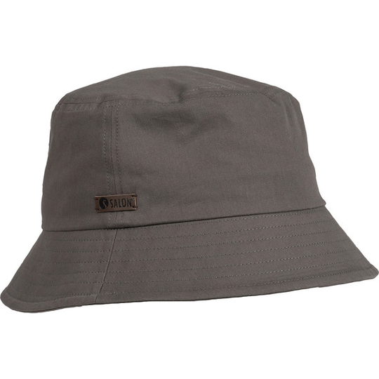 Salon Lakkitehdas Bucket Hat - Harmaa - Unisex - 56 - Partioaitta