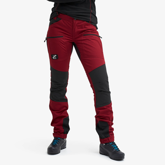 Nordwand Pro Pants Naiset Wine Red, Koko:XL - Ulkoiluhousut, Vaellushousut & Retkeilyhousut