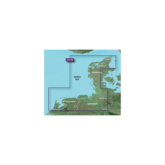 Garmin Alborg - Amsterdam microSD™/SD™-kortti: VEU019R, Kartat & Ohjelmistot