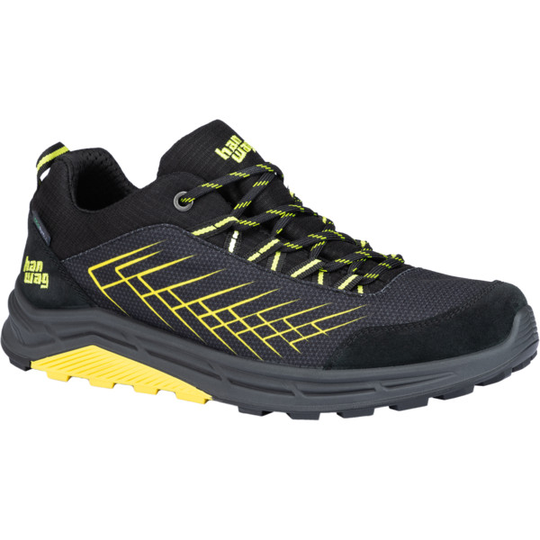 Hanwag Coastridge Low Es - Black/yellow - Miehet - 10 - Partioaitta