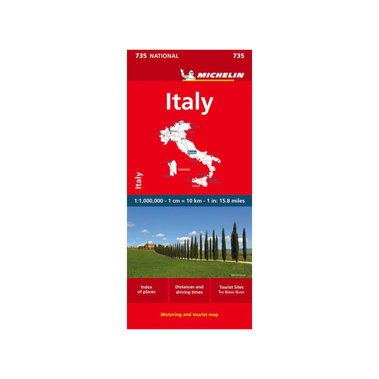 Michelin Italia tiekartta 2023