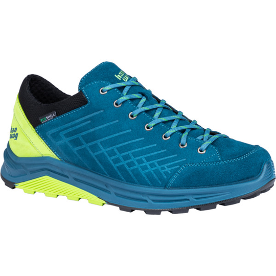 Hanwag Coastrock Low Es - Seablue/sulphur - Miehet - 10 - Partioaitta