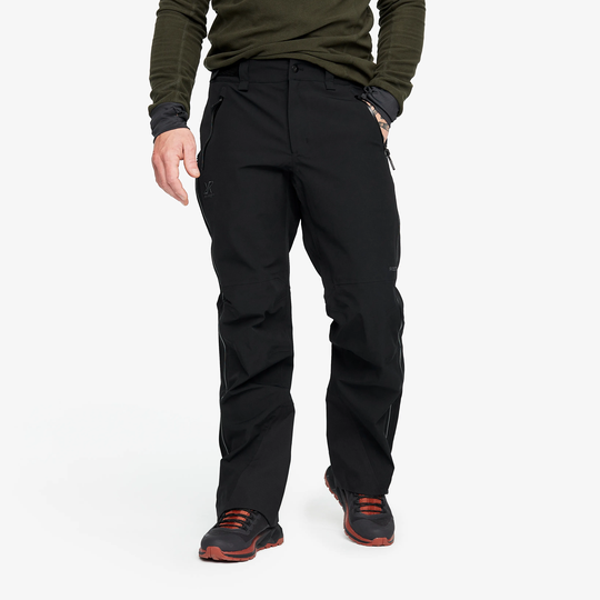 Cyclone Zip-up Pants Miehet Black, Koko:XL - Ulkoiluhousut, Vaellushousut & Retkeilyhousut