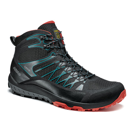Asolo Grid Mid Gv Mm - Black/red - Miehet - UK 7,5 - Partioaitta