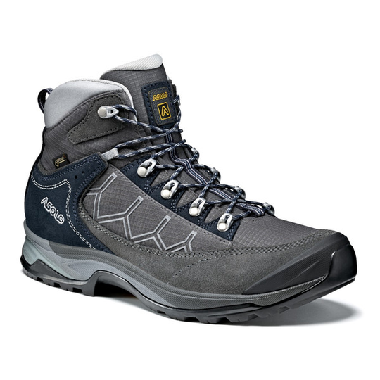 Asolo Falcon Gv Mm - Graphite/graphite/blueberry - Miehet - UK 8 - Partioaitta