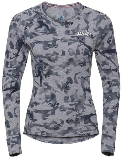 Odlo Women's Active Warm Originals Long Sleeve Base Layer Top