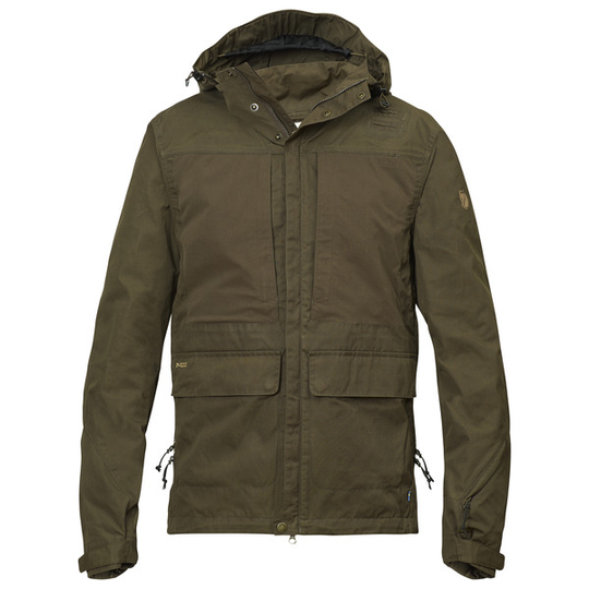Fjällräven Lappland Hybrid Jacket M - Dark Olive - Miehet - L - Partioaitta