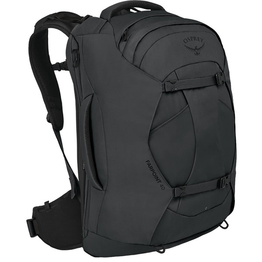 Osprey Farpoint 40 - Black - Miehet - OneSize - Partioaitta