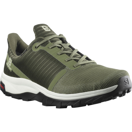 Salomon Outbound Prism Gtx - Deep Lichen Green/olive Night/ - Miehet - UK 8 - Partioaitta