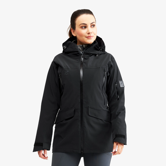 Monsoon Jacket Naiset Black, Koko:XL - Ulkoilutakki, Kuoritakki & Tuulitakki