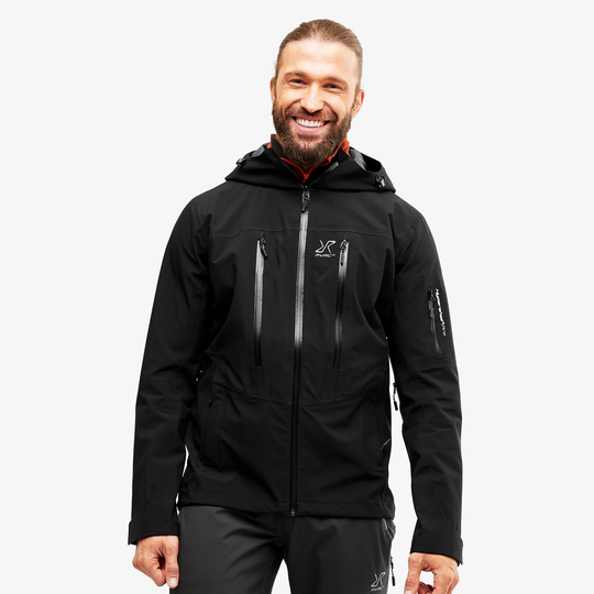 Whisper Jacket Miehet Black Edition, Koko:2XL - Ulkoilutakki, Kuoritakki & Tuulitakki