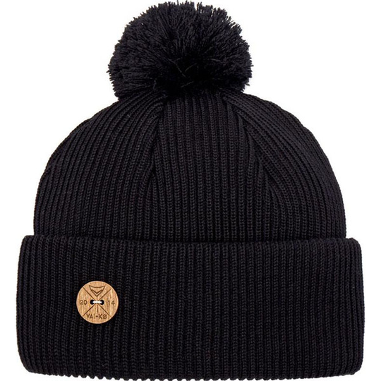VAI-KO Timberjack Pom Beanie - Black - Unisex - OneSize - Partioaitta