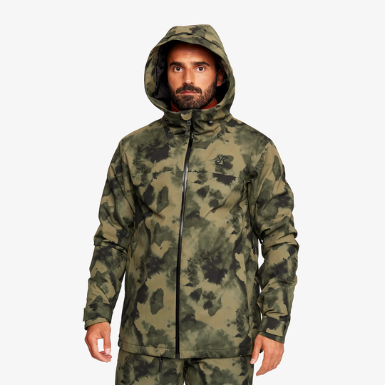 Helix Jacket Miehet Smokey Kalamata, Koko:2XL - Ulkoilutakki, Kuoritakki & Tuulitakki
