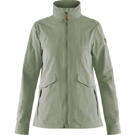 Fjällräven Travellers Mt Jacket W - Sage Green - Naiset - L - Partioaitta