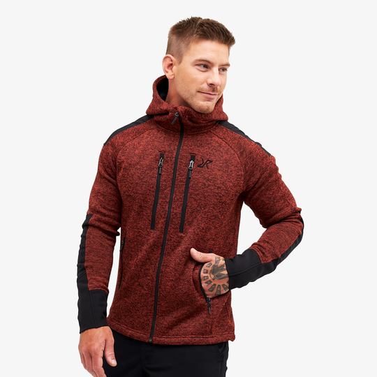 Tornado Hoodie Miehet Rusty Orange, Koko:L - Miehet > Paidat > Hupparit
