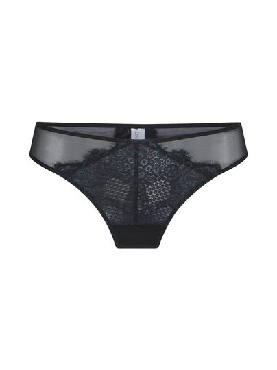 Black peacock string -alushousut