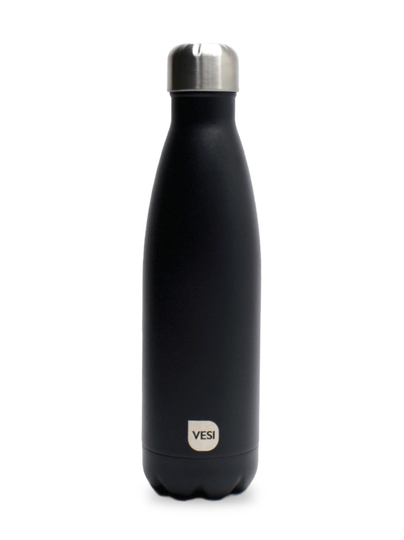 Black onyx -teräksinen juomapullo 500 ml