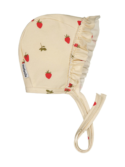 Sweet berries frilla bonnet -hattu