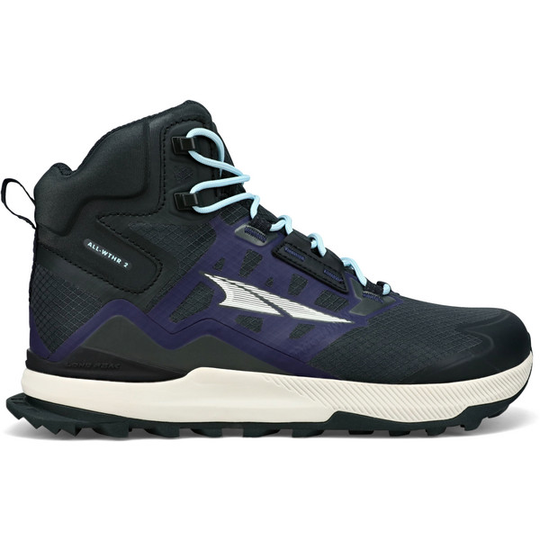 Altra W Lone Peak Mid All-wthr 2 - Black - Naiset - US 7 - Partioaitta
