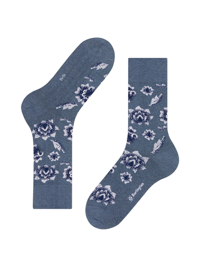 Denim flower -sukat
